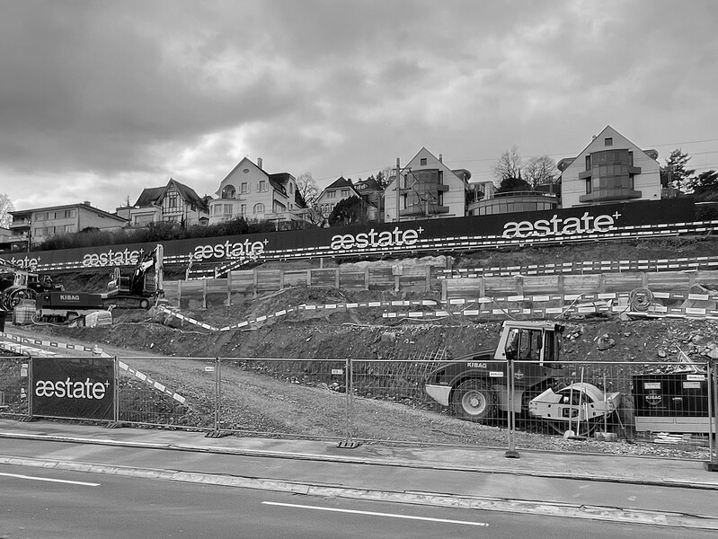 Baubeginn in Kilchberg