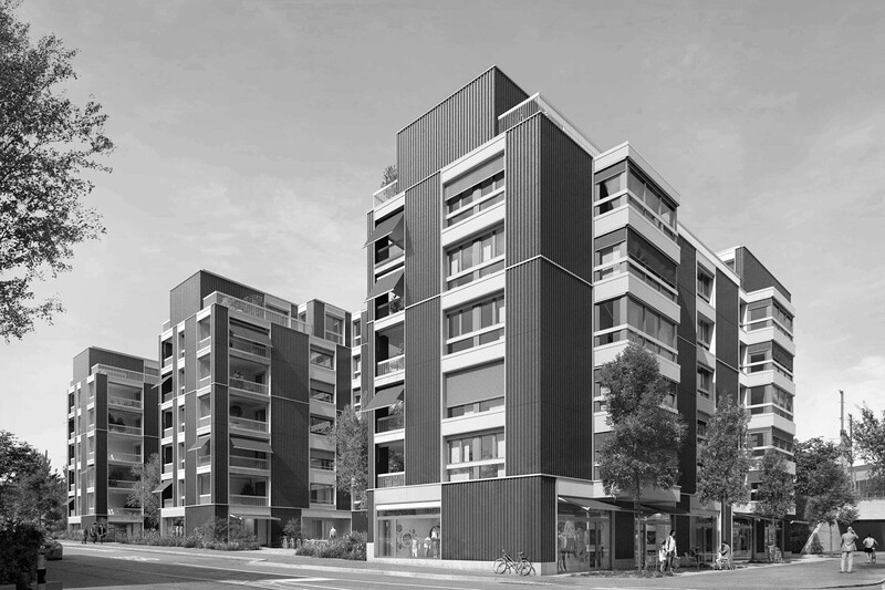 Baueingabe Ersatzneubau Thurgauerstrasse