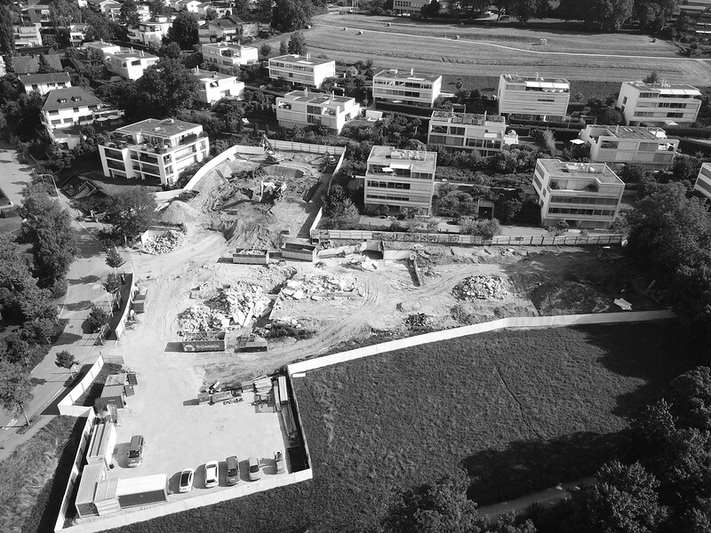 Baustart an der Drusbergstrasse