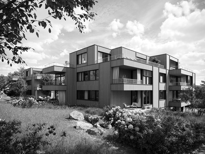 Wohnüberbauung Schönenstrasse Rüschlikon Studienauftrag 1. Rang