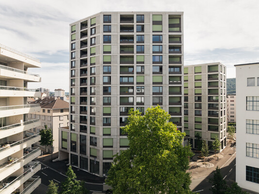 Wohn- und Gewerbeüberbauung Industrieplatz Ost